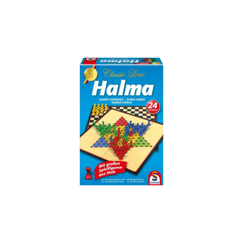 Schmidt Spiele Classic Line: Halma, Brettspiel