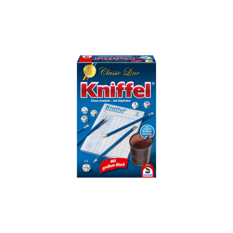 Schmidt Spiele Classic Line: Kniffel, Würfelspiel