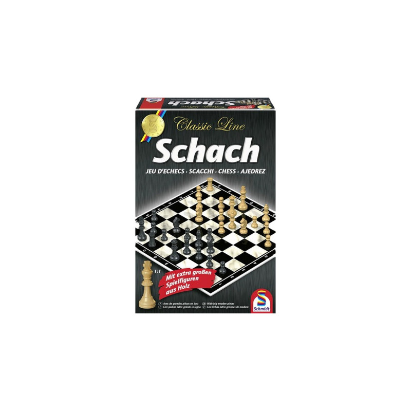 Schmidt Spiele Classic Line: Schach, Brettspiel
