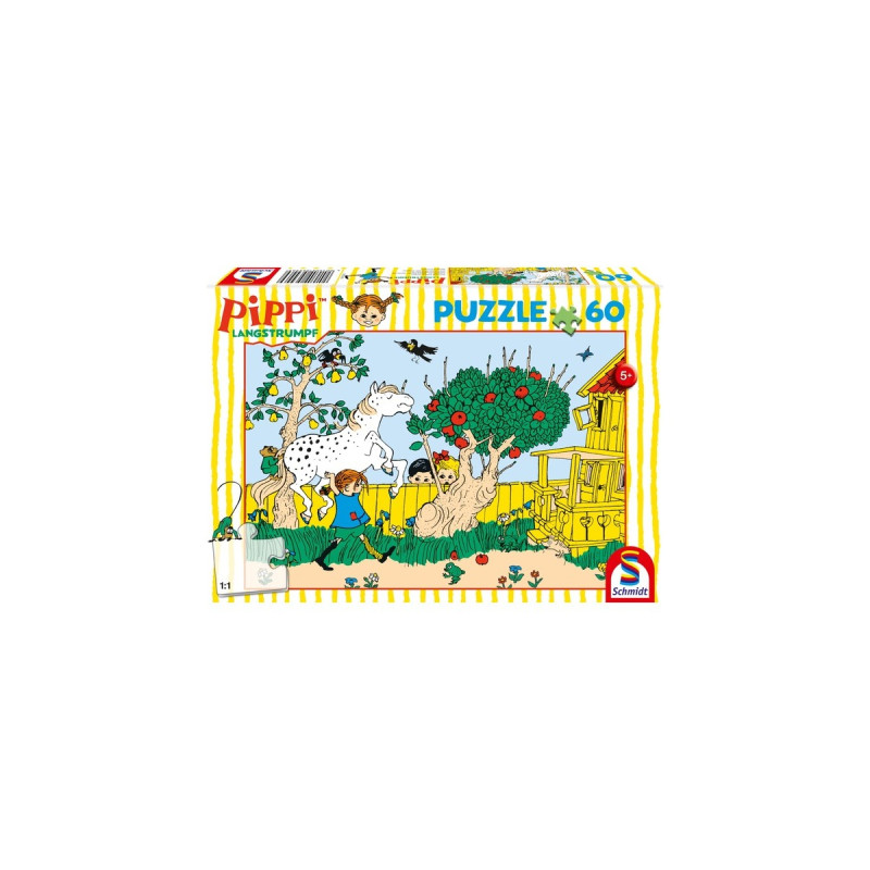 Schmidt Spiele Das stärkste Mädchen der Welt, Puzzle(60 Teile)