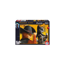 Schmidt Spiele Der gestiefelte Kater und seine Freunde, Puzzle(150 Teile)