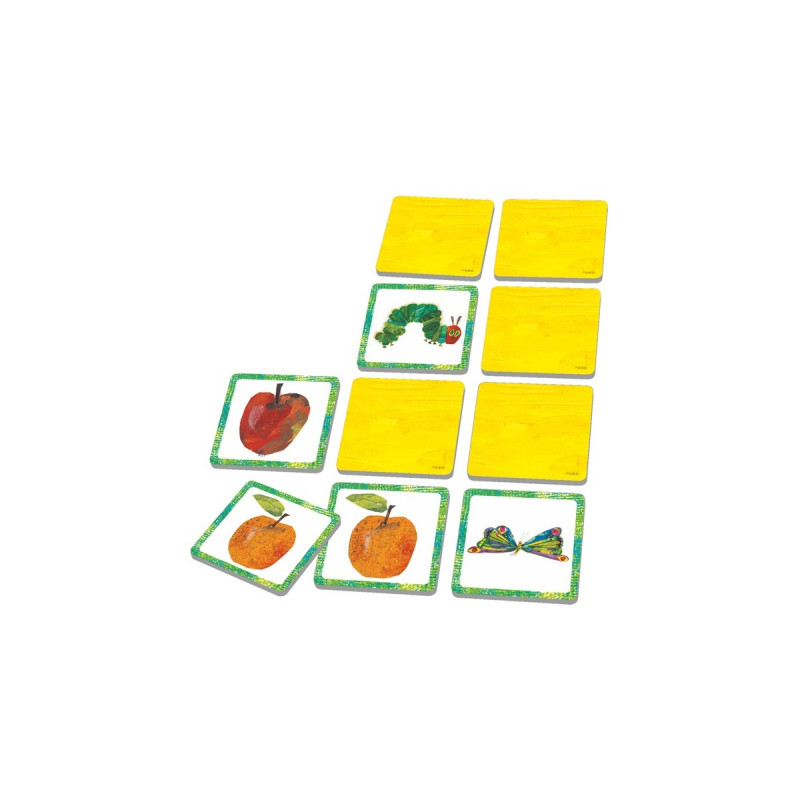 Schmidt Spiele Die kleine Raupe Nimmersatt Memory, Gedächtnisspiel