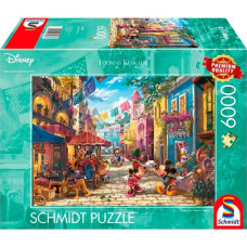 Schmidt Spiele Disney, Mickey & Minnie in Mexico 6000 57397, Puzzle(6000 Teile)