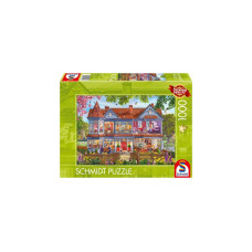 Schmidt Spiele Haus im Frühling, Puzzle(1000 Teile)