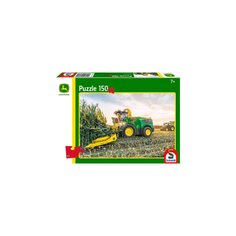 Schmidt Spiele John Deere: 9900i Feldhäcksler, Puzzle(150 Teile)
