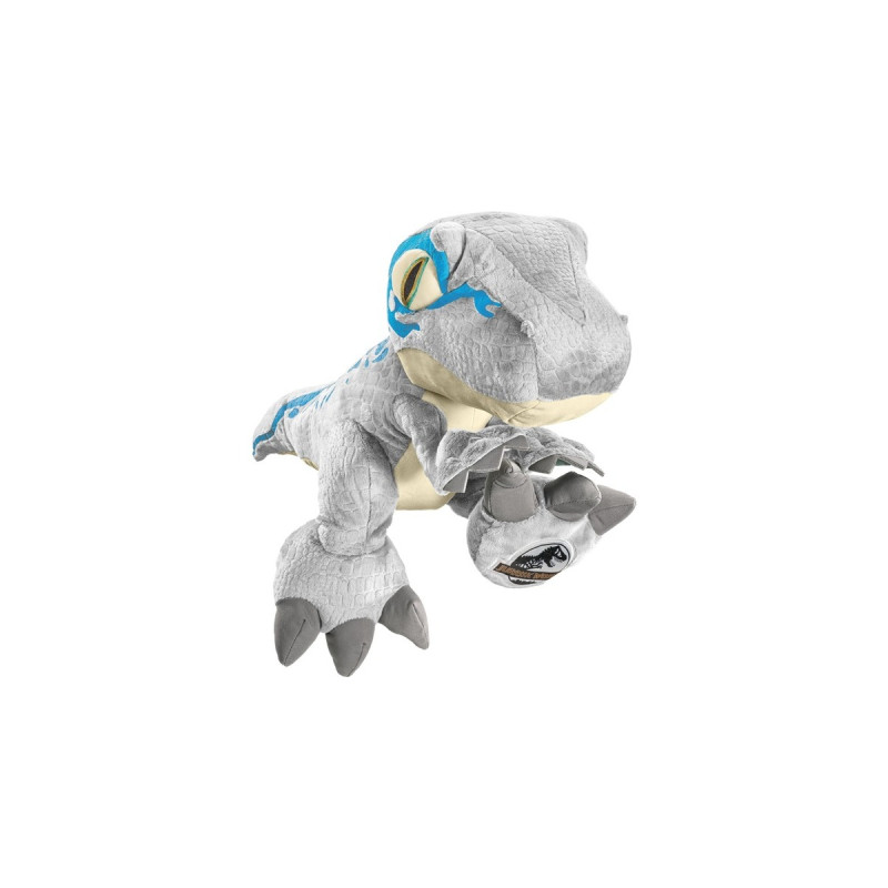 Schmidt Spiele Jurassic World, Blue, Kuscheltier(grau/blau, 48 cm)