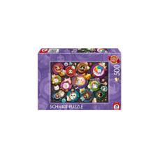 Schmidt Spiele Kätzchen à la Latte Art, Puzzle(500 Teile)