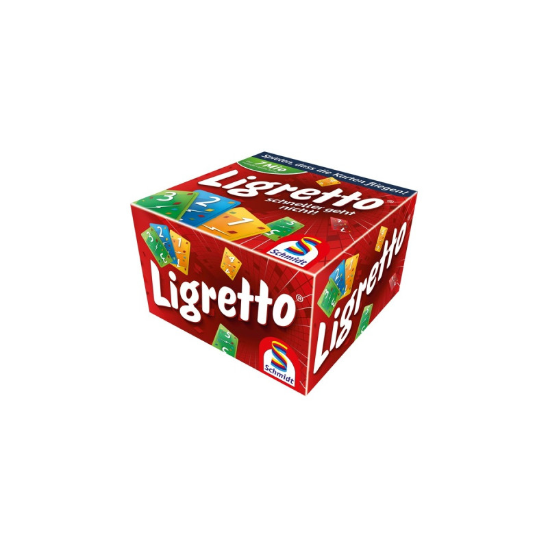 Schmidt Spiele Ligretto, Kartenspiel(rot)