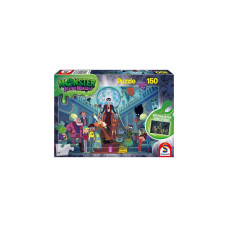 Schmidt Spiele Monster Loving Maniacs: Lustige Monsterparty, Puzzle(150 Teile, Glow in the Dark)