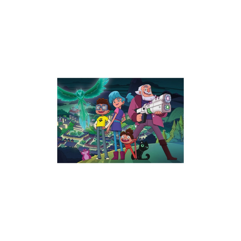 Schmidt Spiele Monster Loving Maniacs: Nacht über Gruselbruch, Puzzle(100 Teile, Glow in the Dark)