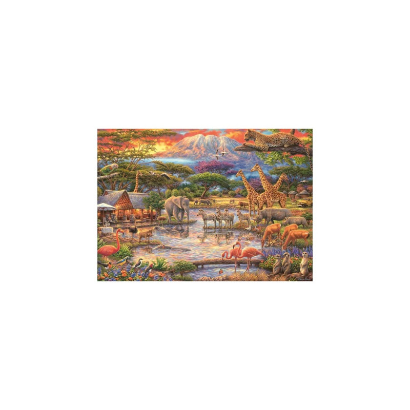 Schmidt Spiele Paradies am Kilimandscharo, Puzzle(500 Teile)