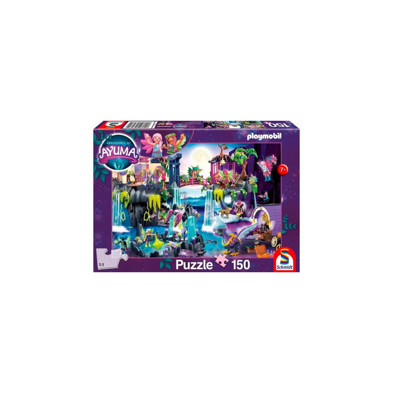 Schmidt Spiele Playmobil: Ayuma - Die mystischen Abenteuer, Puzzle(150 Teile)