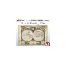Schmidt Spiele Puzzle Historische Weltkarte