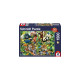 Schmidt Spiele Puzzle Kunterbunte Tierwelt