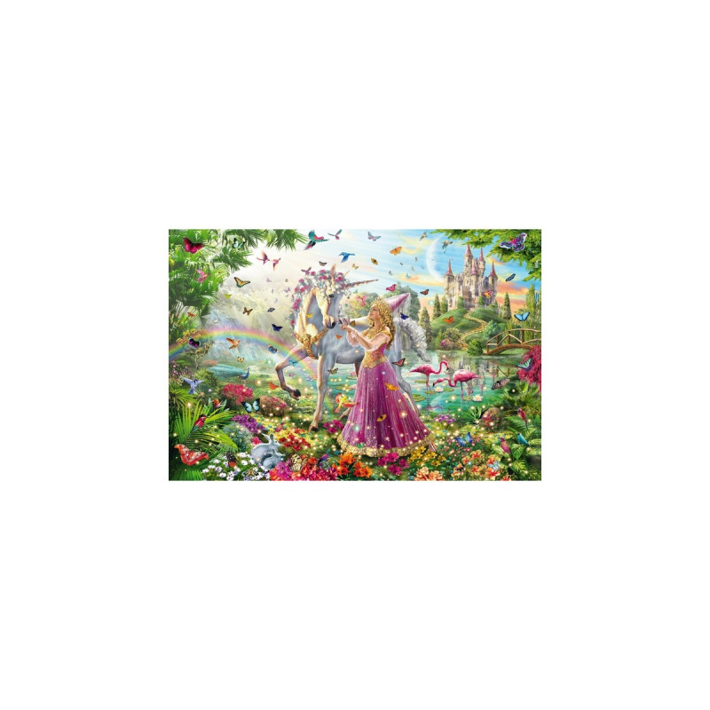 Schmidt Spiele Puzzle Schöne Fee im Zauberwald