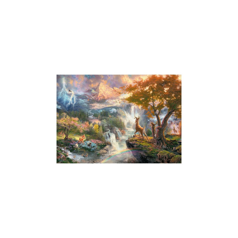 Schmidt Spiele Puzzle Thomas Kinkade: Disney Bambi