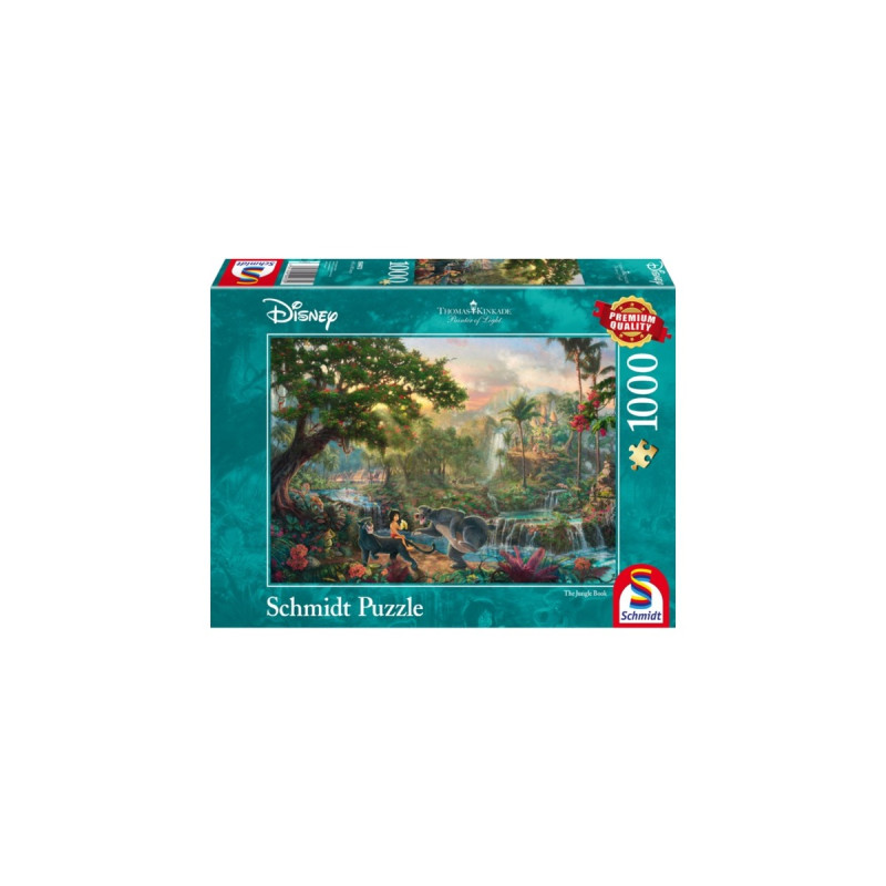 Schmidt Spiele Puzzle Thomas Kinkade: Disney Dschungelbuch