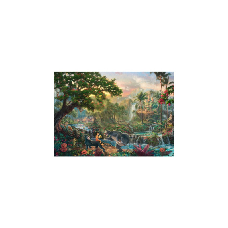 Schmidt Spiele Puzzle Thomas Kinkade: Disney Dschungelbuch