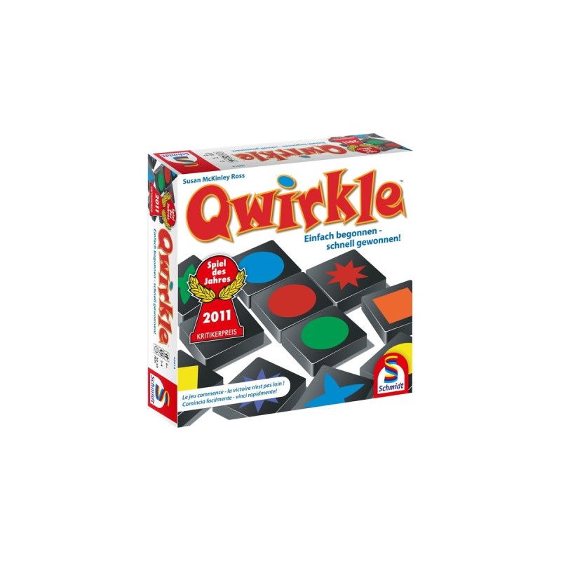 Schmidt Spiele Qwirkle, Brettspiel(Spiel des Jahres 2011)