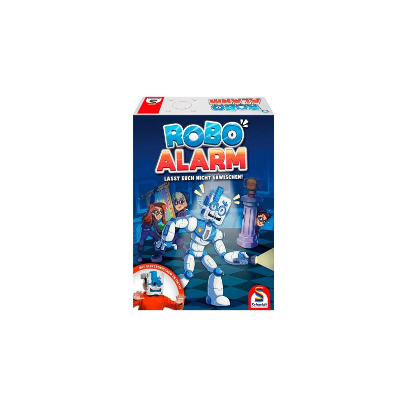Schmidt Spiele Robo Alarm - Lasst euch nicht erwischen!, Partyspiel