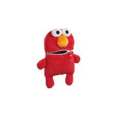 Schmidt Spiele Sorgenfresser Elmo, Kuscheltier(rot, Größe: 27.5 cm)