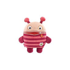 Schmidt Spiele Sorgenfresser Molly, Kuscheltier(dunkelrot/creme, 23 cm)