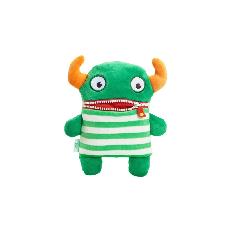 Schmidt Spiele Sorgenfresser Pat, Kuscheltier(grün, 22 cm)