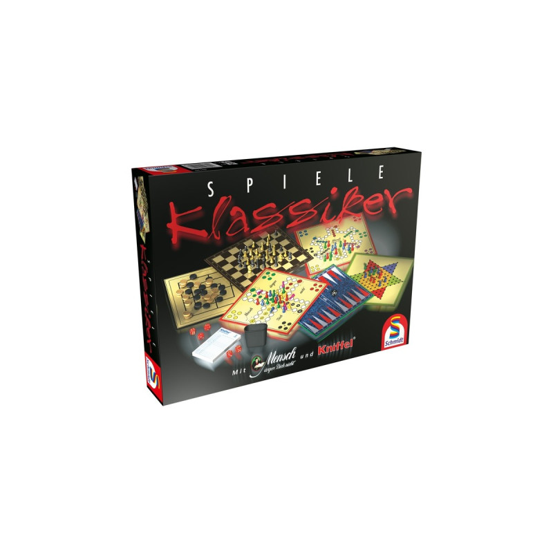 Schmidt Spiele Spielesammlung: Spiele-Klassiker, Brettspiel