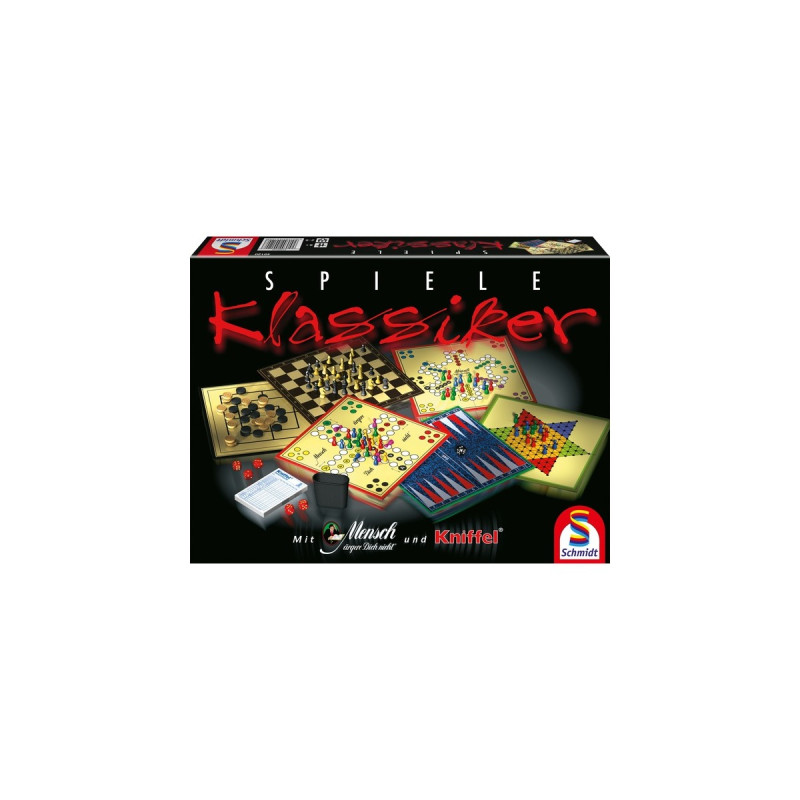 Schmidt Spiele Spielesammlung: Spiele-Klassiker, Brettspiel