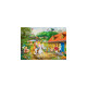 Schmidt Spiele Thomas Kinkade Studios: Bibi & Tina – Spaß auf dem Martinshof, Puzzle(1000 Teile)