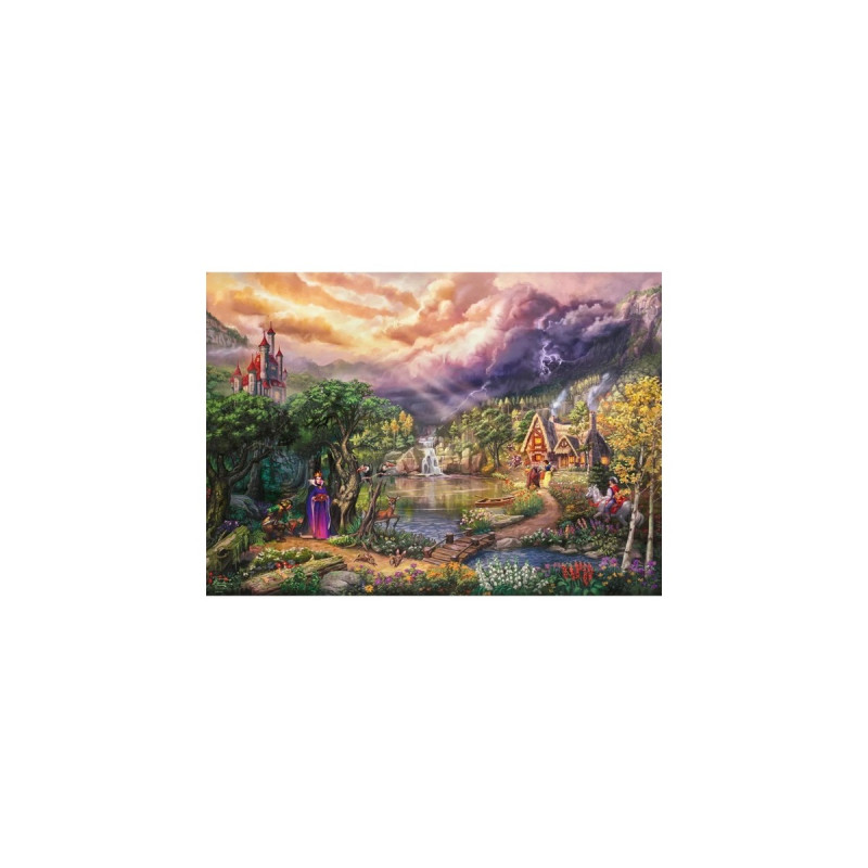 Schmidt Spiele Thomas Kinkade Studios: Disney Dreams Collection- Snow White and the Queen, Puzzle(1000 Teile)