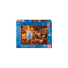 Schmidt Spiele Thomas Kinkade Studios: Disney Dreams Collection - Geppettos Pinocchio, Puzzle(1000 Teile)