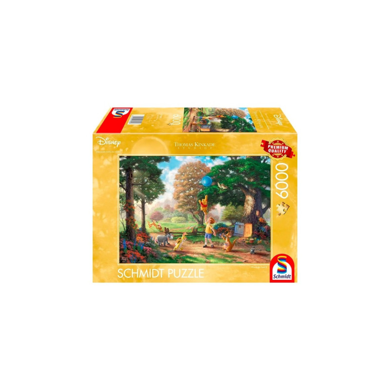 Schmidt Spiele Thomas Kinkade Studios: Disney Dreams Collection - Winnie Pooh II, Puzzle(6000 Teile)