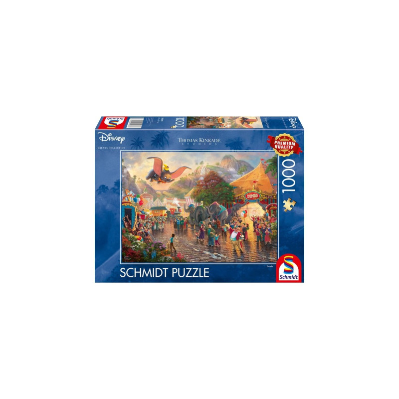 Schmidt Spiele Thomas Kinkade Studios: Disney - Dumbo, Puzzle