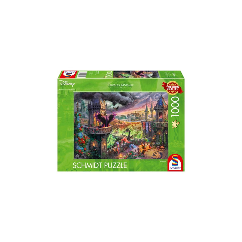 Schmidt Spiele Thomas Kinkade Studios: Maleficent, Puzzle(1000 Teile)