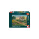 Schmidt Spiele Thomas Kinkade Studios: Sonnenblumenfelder, Puzzle(1000 Teile)