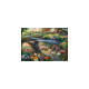 Schmidt Spiele Thomas Kinkade: Painter of Light - Disney - Alice im Wunderland, Puzzle(1000 Teile)