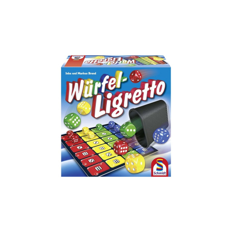 Schmidt Spiele Würfel Ligretto, Würfelspiel
