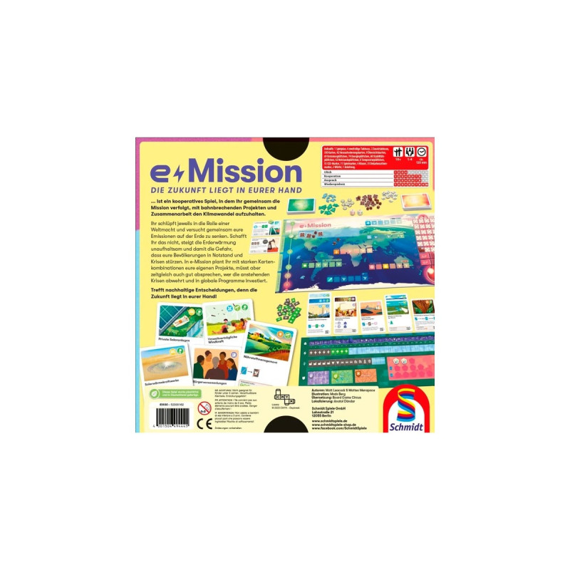 Schmidt Spiele e-Mission, Brettspiel