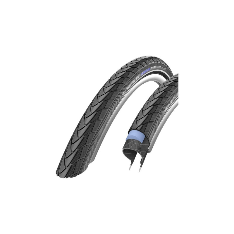 Schwalbe Marathon PLUS, Reifen(schwarz, ETRTO: 37-622)