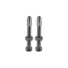 Schwalbe Schwalb Tubeless-Ventil, 40mm(schwarz, 2er Set)