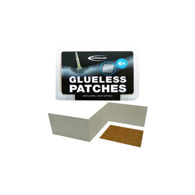 Schwalbe Selbstklebende Schlauchflicken, Reparaturset(6 Stück)