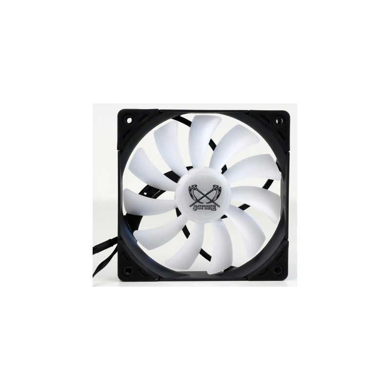 Scythe Kaze Flex PWM RGB 1800 120x120x27, Gehäuselüfter(schwarz/transparent)