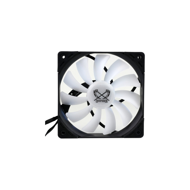 Scythe Kaze Flex PWM RGB 1800 120x120x27, Gehäuselüfter(schwarz/transparent)