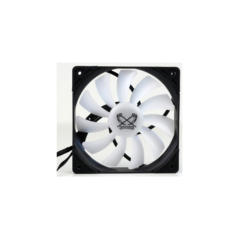 Scythe Kaze Flex PWM RGB 800 120x120x27, Gehäuselüfter