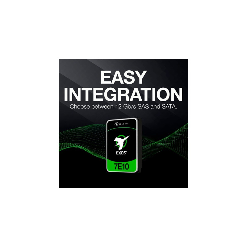 Seagate Exos 7E10 8 TB, Festplatte(SATA 6 Gb/s, 3,5