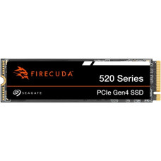 Seagate FireCuda 520 500 GB, SSD(PCIe 4.0 x4, NVMe 1.4, M.2 2280)