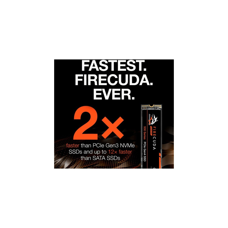 Seagate FireCuda 530 2 TB, SSD(PCIe 4.0 x4, NVMe 1.4, M.2 2280)