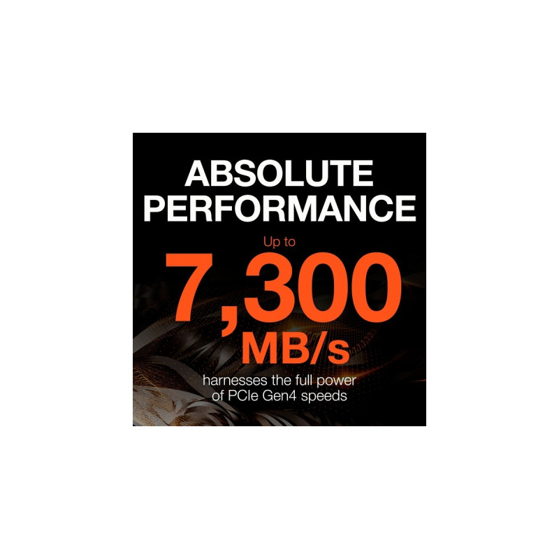 Seagate FireCuda 530 500 GB mit Kühlkörper, SSD(schwarz, PCIe 4.0 x4, NVMe 1.4, M.2 2280)