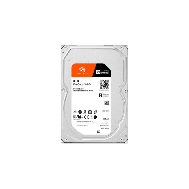 Seagate FireCuda HDD 8 TB, Festplatte(SATA 6 Gb/s, 3,5
